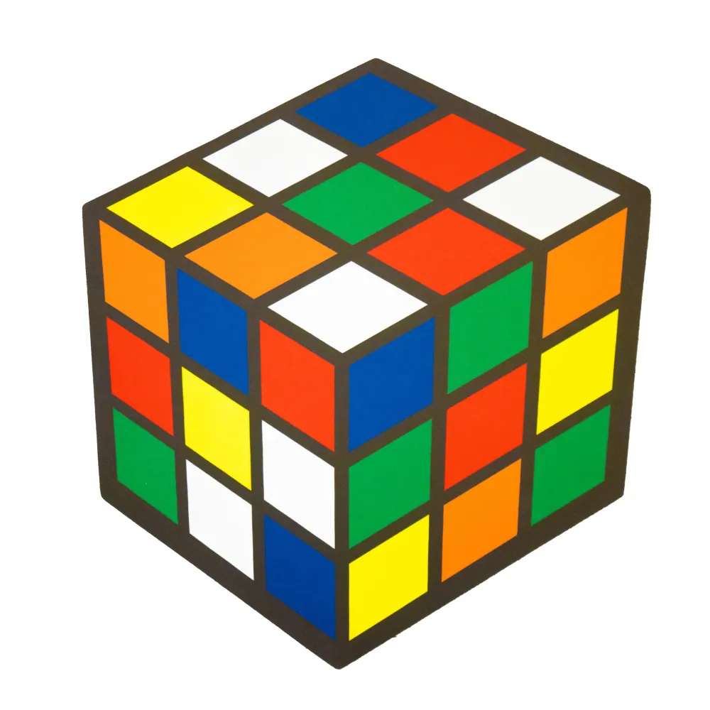 Tappeto da bagno Cubo di Rubik