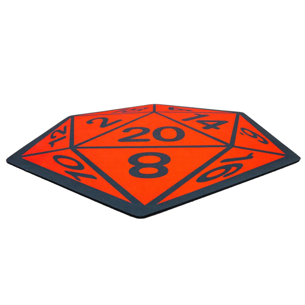 Tappeto da bagno RPG cubo W20