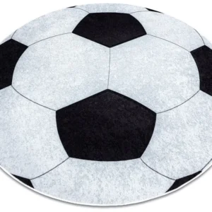 Tappeto lavabile JUNIOR 51553.802 cerchio calcio per bambini antiscivo cercle 120 cm