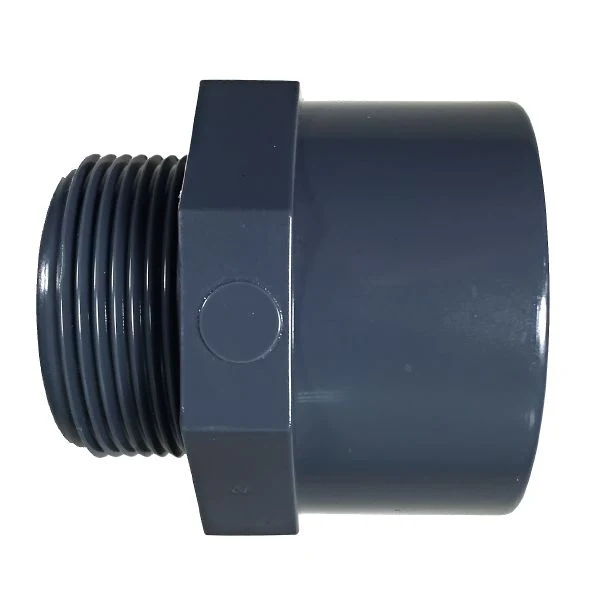 Terminale PVC filetto maschio 50 mm 1 1/2"