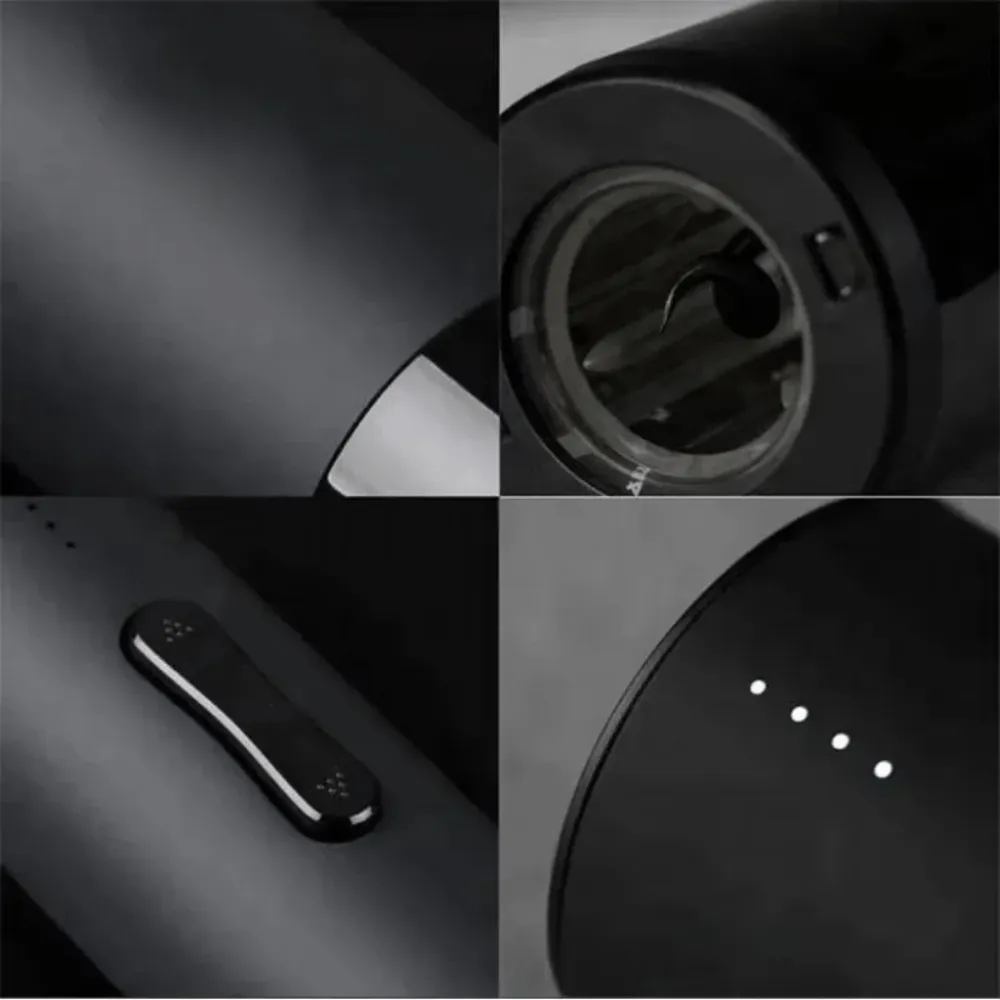 SOMMEX – Apribottiglie Elettrico Veloce & Tagliacapsule – Semplice Utilizzo con Pulsanti Cozey Maison