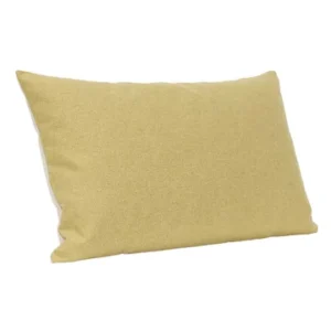 Cuscino tessuto blu e giallo Bliss Hübsch - 80cm