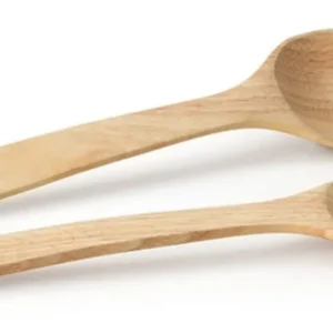Posate da insalata albero della gomma 31 cm