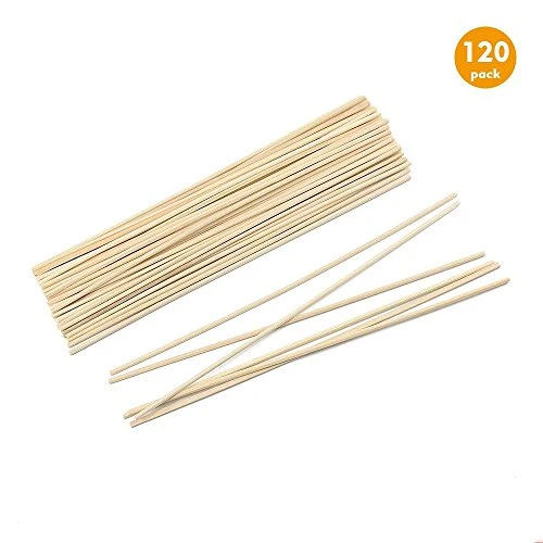 Esnow 120 pezzi bastoncini di diffusore olio legno Reed...