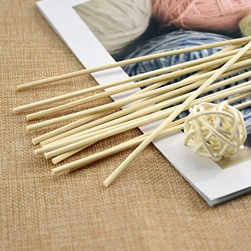 Esnow 120 pezzi bastoncini di diffusore olio legno Reed...