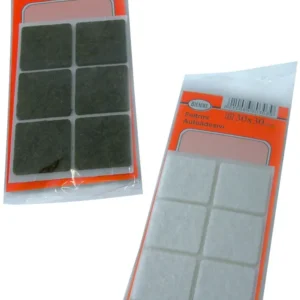 FELTRINO MILLEUSI RETTANGOLARE - Col. Marrone mm. 25x35 6 pz.