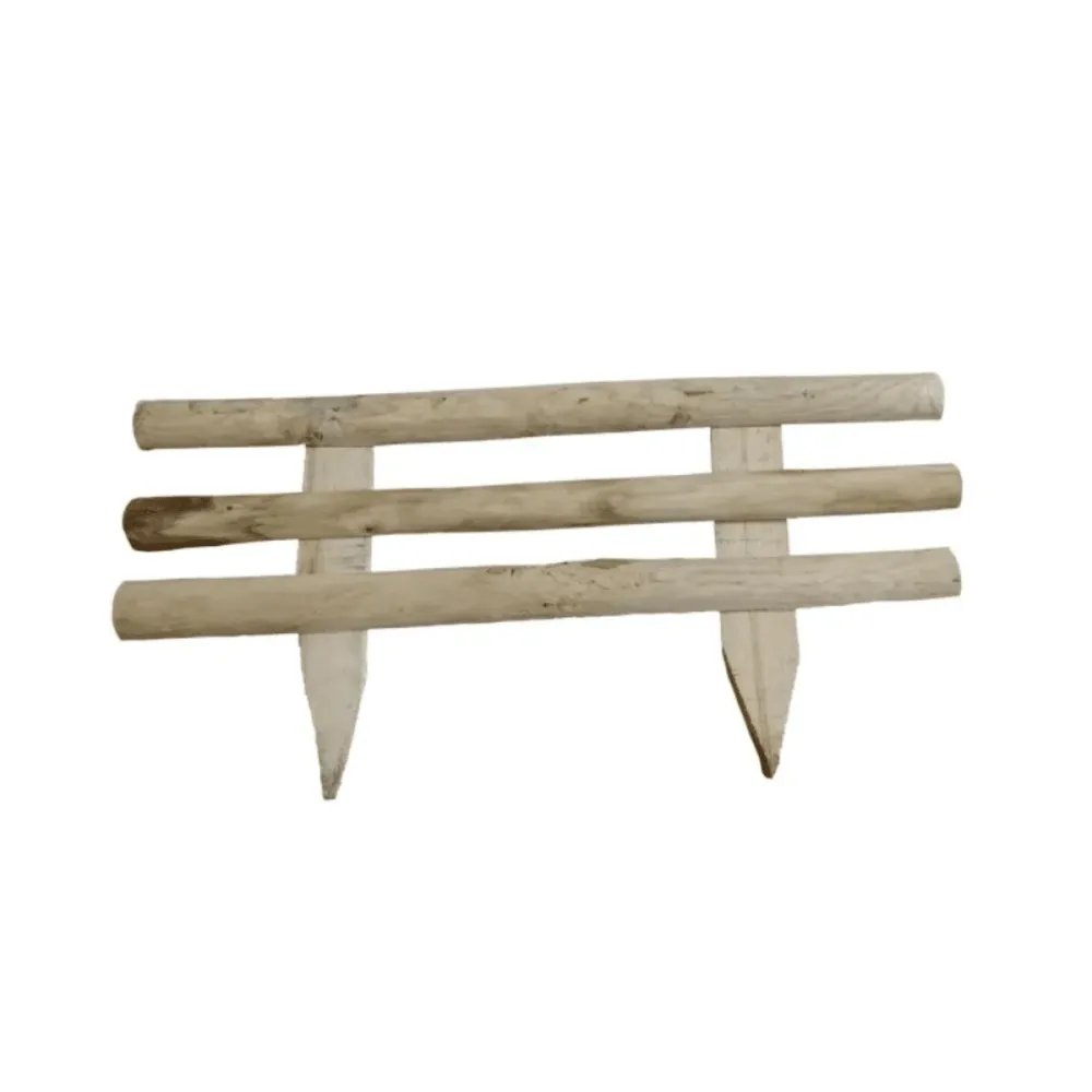 Mini recinzione "Circe" castagno cm 100x30/50h