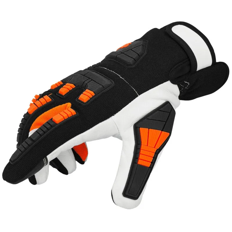 Stocker Guanti invernali anti-taglio per motosega 10/L nero, pelle