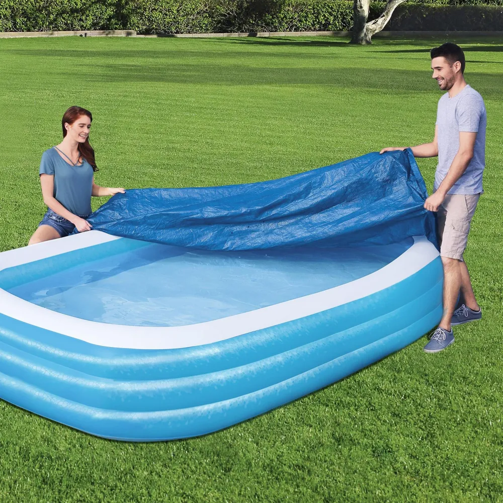 BESTWAY - Telo Copertura Rettangolare per Piscine Family da 305x183 cm