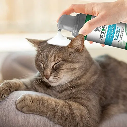 Vet's Best Shampoo Secco Naturale Senz' Acqua per Gatti - 150Ml