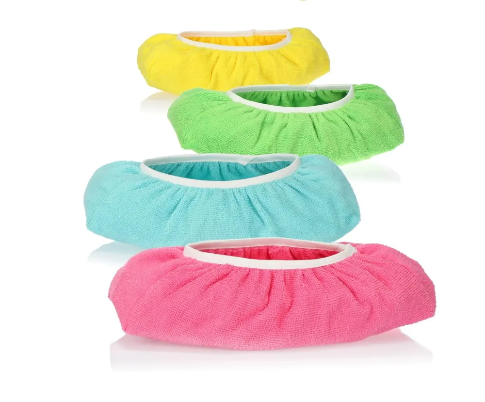 Cover Scopa Microfibra 4 Pezzi Copriscarpe Lavabili FercasaShop®