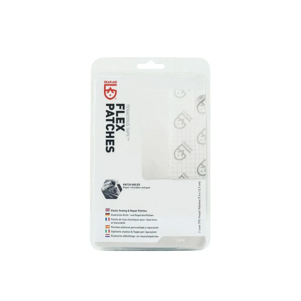 GEAR AID SILNYLON PATCHES 2 TOPPE NYLON PER RIPARAZIONE PRODOTTI SILICONE