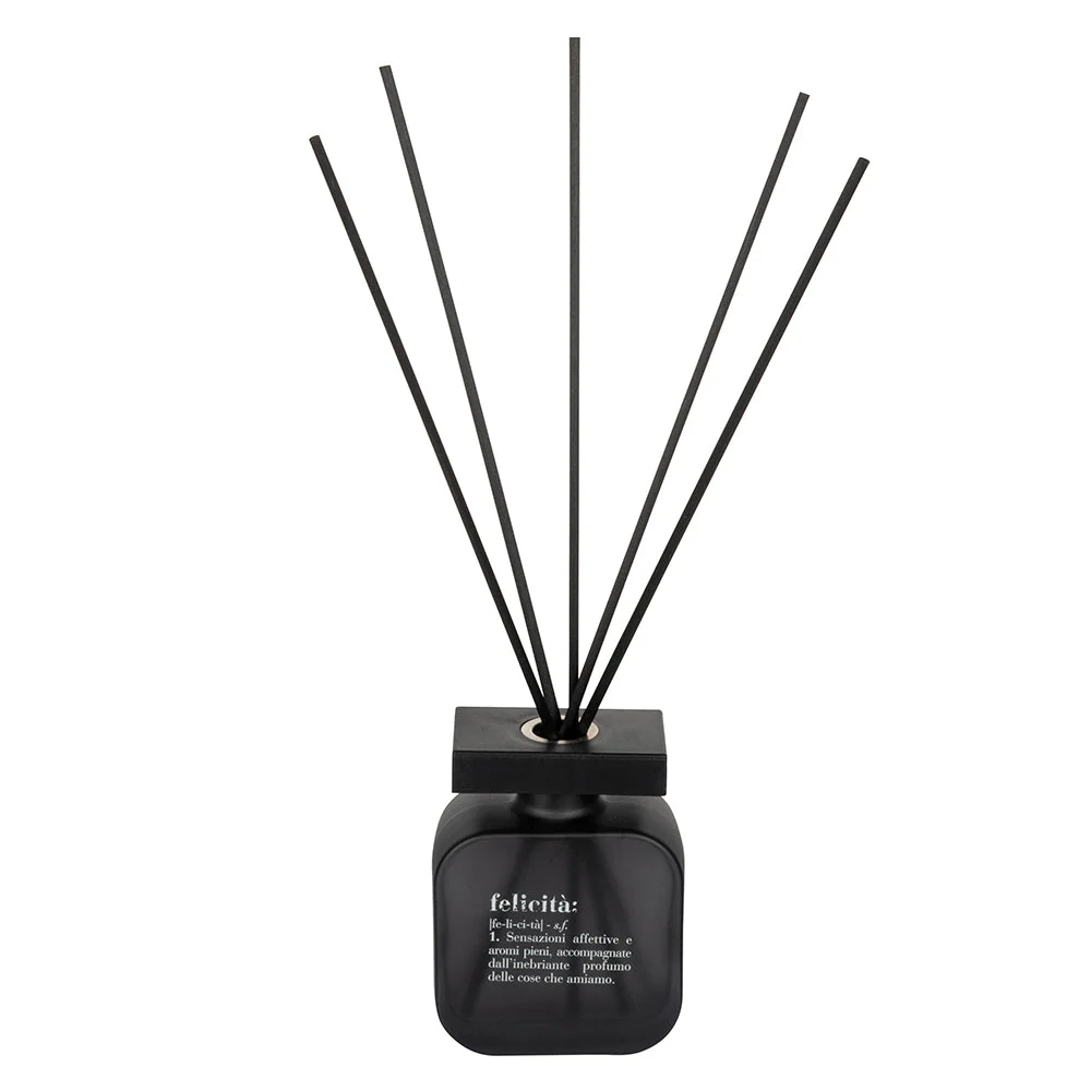 Diffusore fragranze per ambienti 200 ml Vetro nera VdE Tivoli 1996 Nero