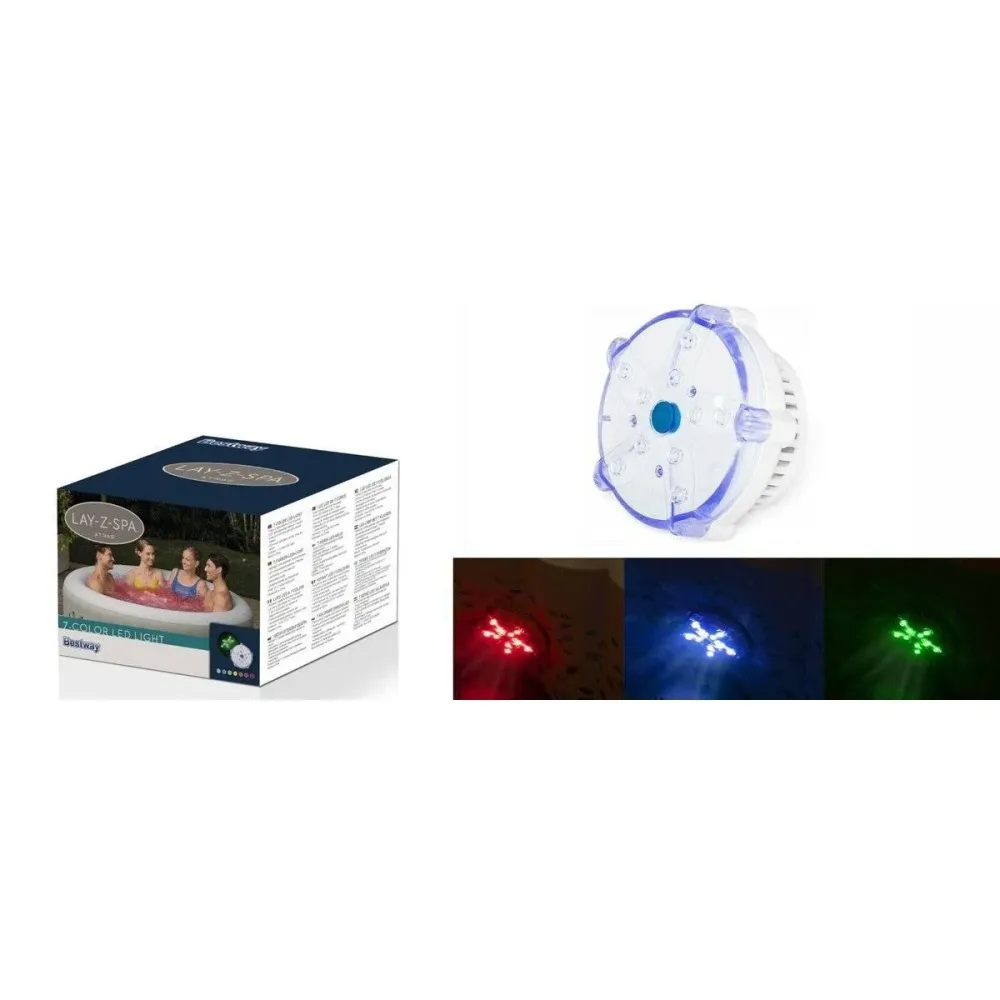 Bestway - Lampada LED Lay-Z-Spa 7 colori