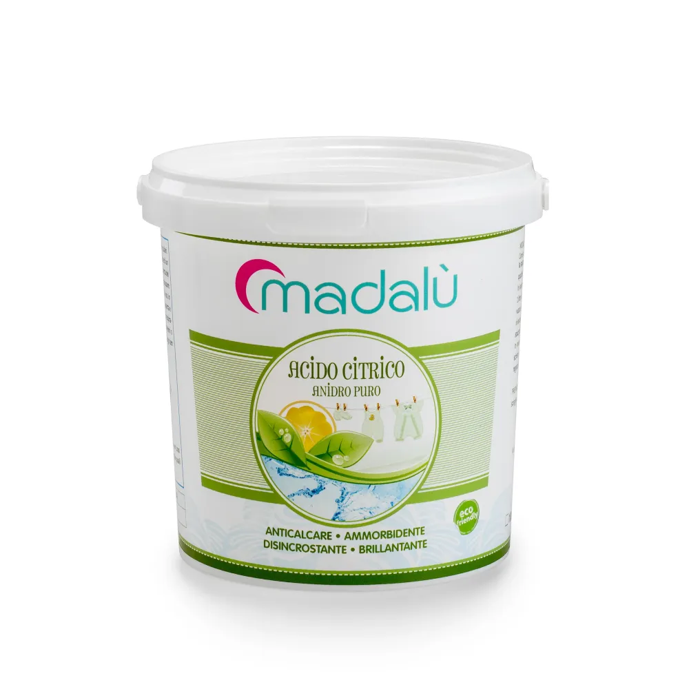 Acido Citrico 1 kg - Pulizia Ecologica, Anticalcare, Ammorbidente