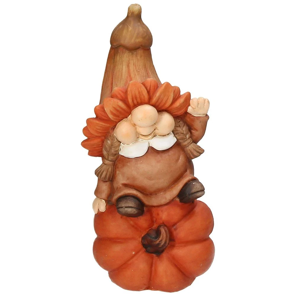 ELFO RESINA CON ZUCCA CM. 24