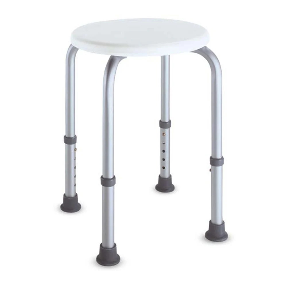 Sgabello da doccia DH 40 rotondo, regolabile altezza 5 livelli Bischoff & Bischoff