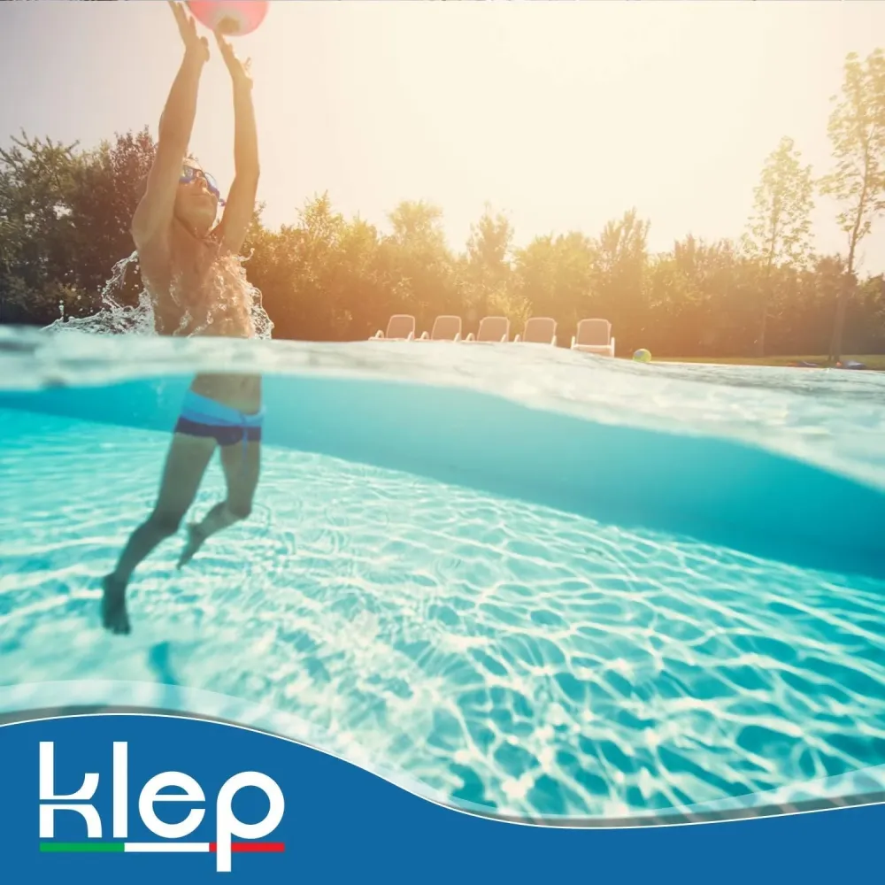 Klep Antialga Sanificante Schiarente Azzurrante Antialghe per Piscina e Spa 5 Lt