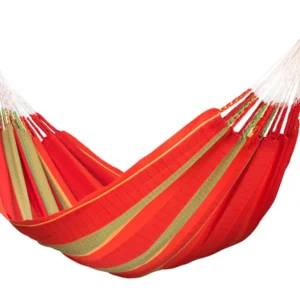 LA SIESTA Amaca Flora chili 180x400 cm