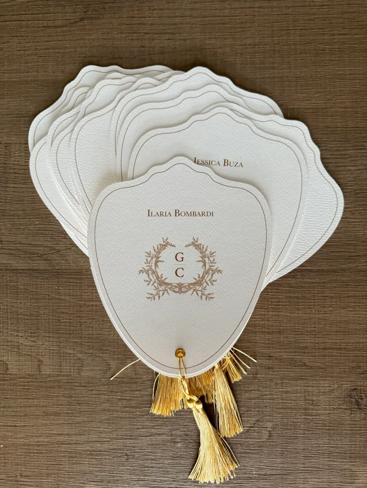 Menu Ventaglio “Soffio d’amore”