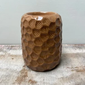 Bruciatore profumato terracotta Favo di noce