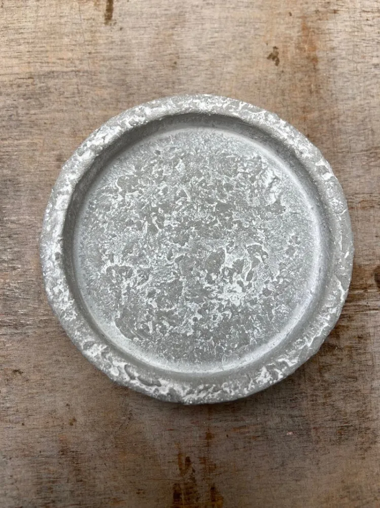 Ciotola cemento grigio chiaro