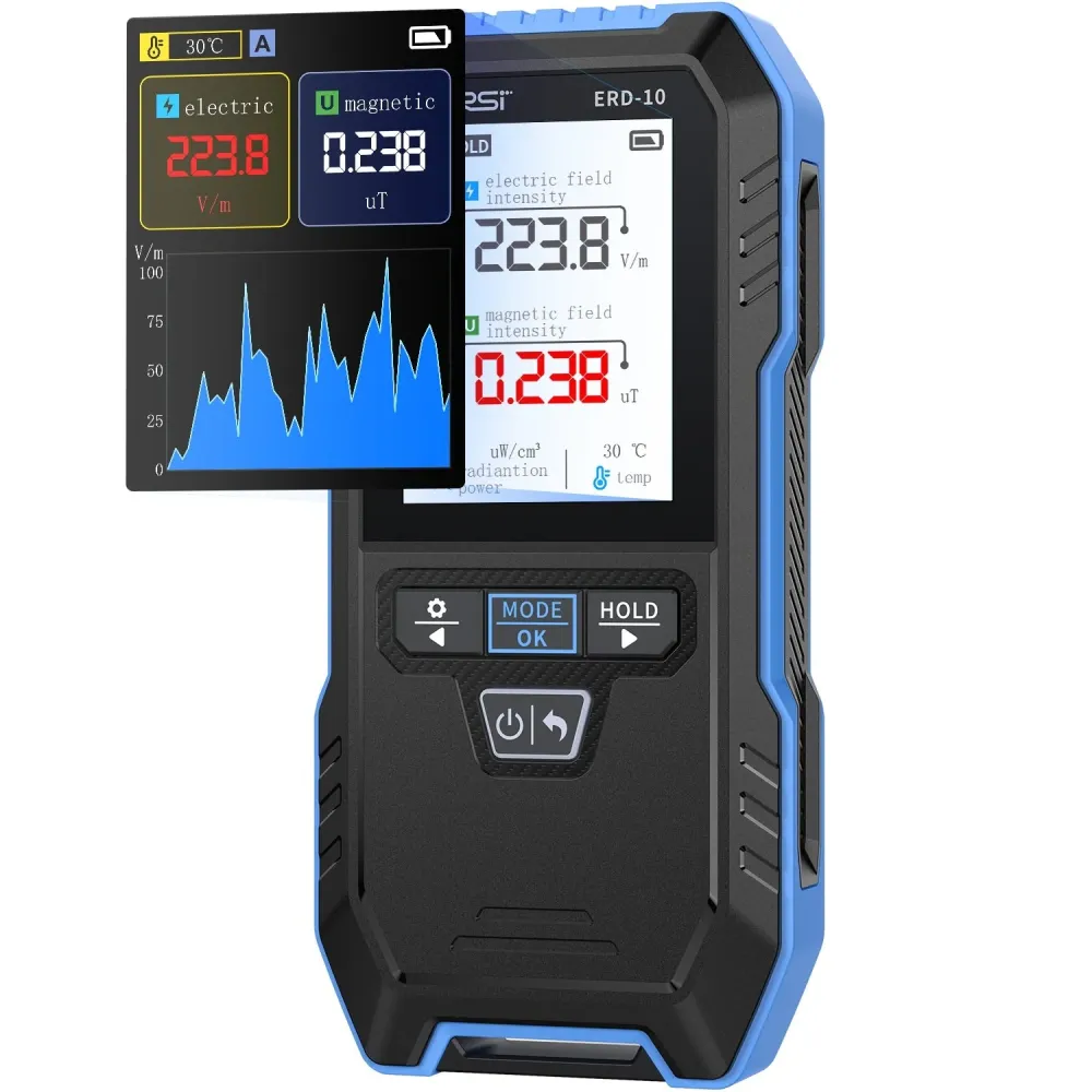 FNIRSI® ERD-10 Rilevatore di Radiazioni Elettromagnetiche 4--1