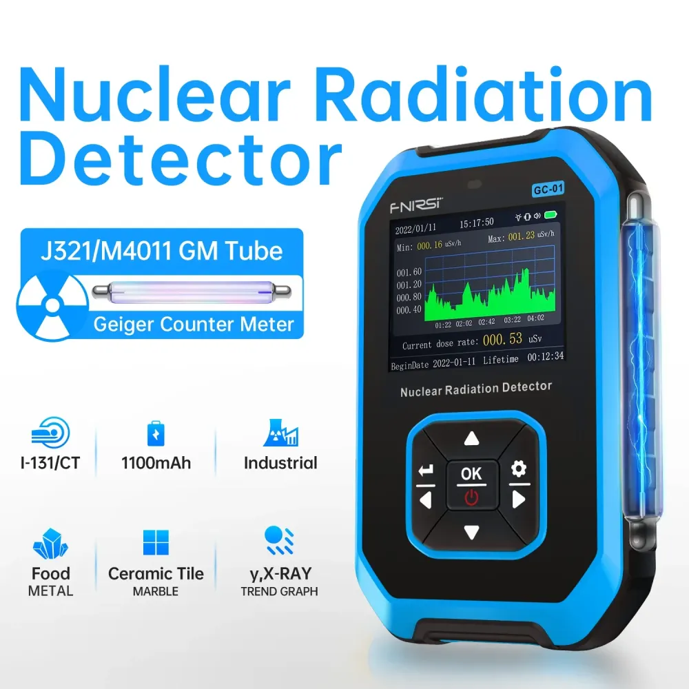 Rilevatore di Radiazioni Nucleari FNIRSI® GC-01