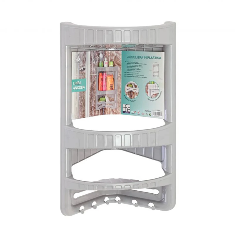 Angolierain Plastica Ankora 28x17xh45 Grigia