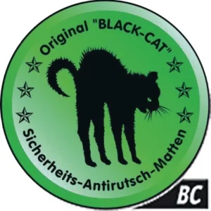 WADO Tappeto antiscivolo di sicurezza BLACK-CAT Original -BC- ( 4000349177 ) L10 m L0,6 m P3,3 mm 1 rotolo