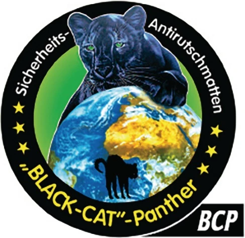 WADO Tappeto antiscivolo di sicurezza BLACK-CAT Panther -BCP- ( 4000349183 ) L4 m L0,8 m P4 mm 1 rotolo
