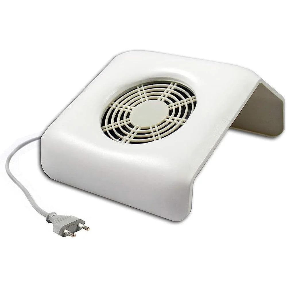 Aspiratore elettrico x polveri della limatura unghie 1 ventola 7 pale