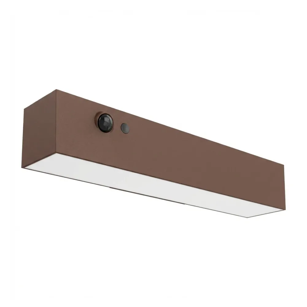 Applique Solare LED AVENUE Corten 5.2W 1000lm 3000K IP65 da Esterno