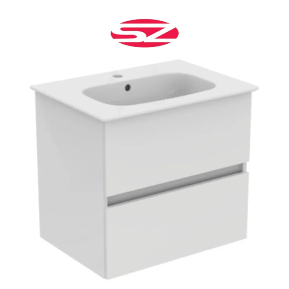 IDEAL STANDARD Mobile Smart Base + Lavabo Bianco Lucido cm.60