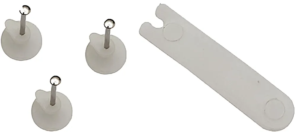 GANCETTO PER QUADRI 1 PUNTA + APPLICATORE pz. 20