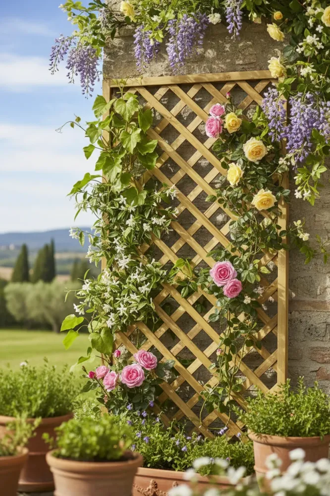 Pannello Griglia Legno Impregnato Garden 90x180 cm FercasaShop®