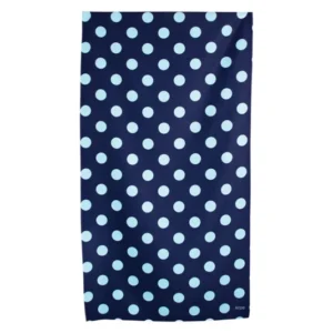 Telo mare ARPE pois blu oceano 90 x 166 cm