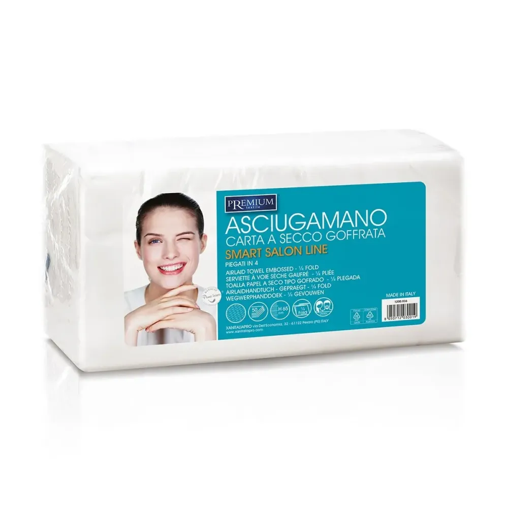 Asciugamano Carta Secco Goffrata 35x65 Xan.