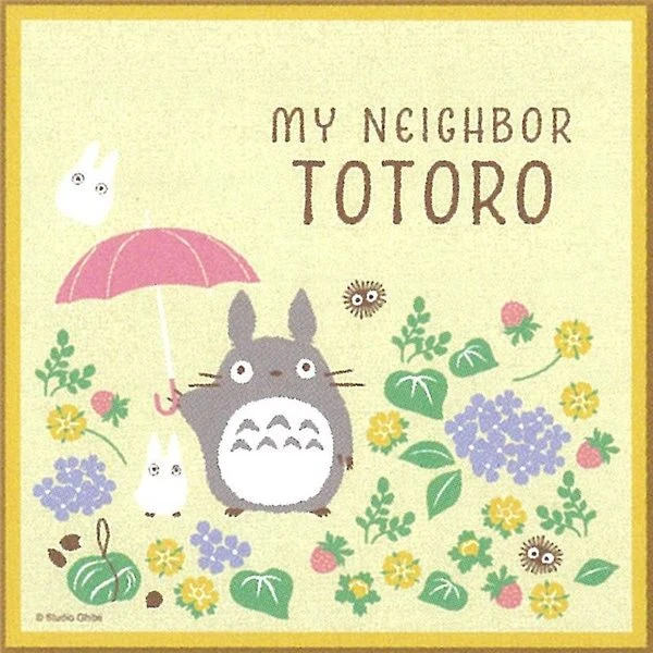 Studio Ghibli Mini Towels 43 x 43 cm Totoro Umbrella Table Mat