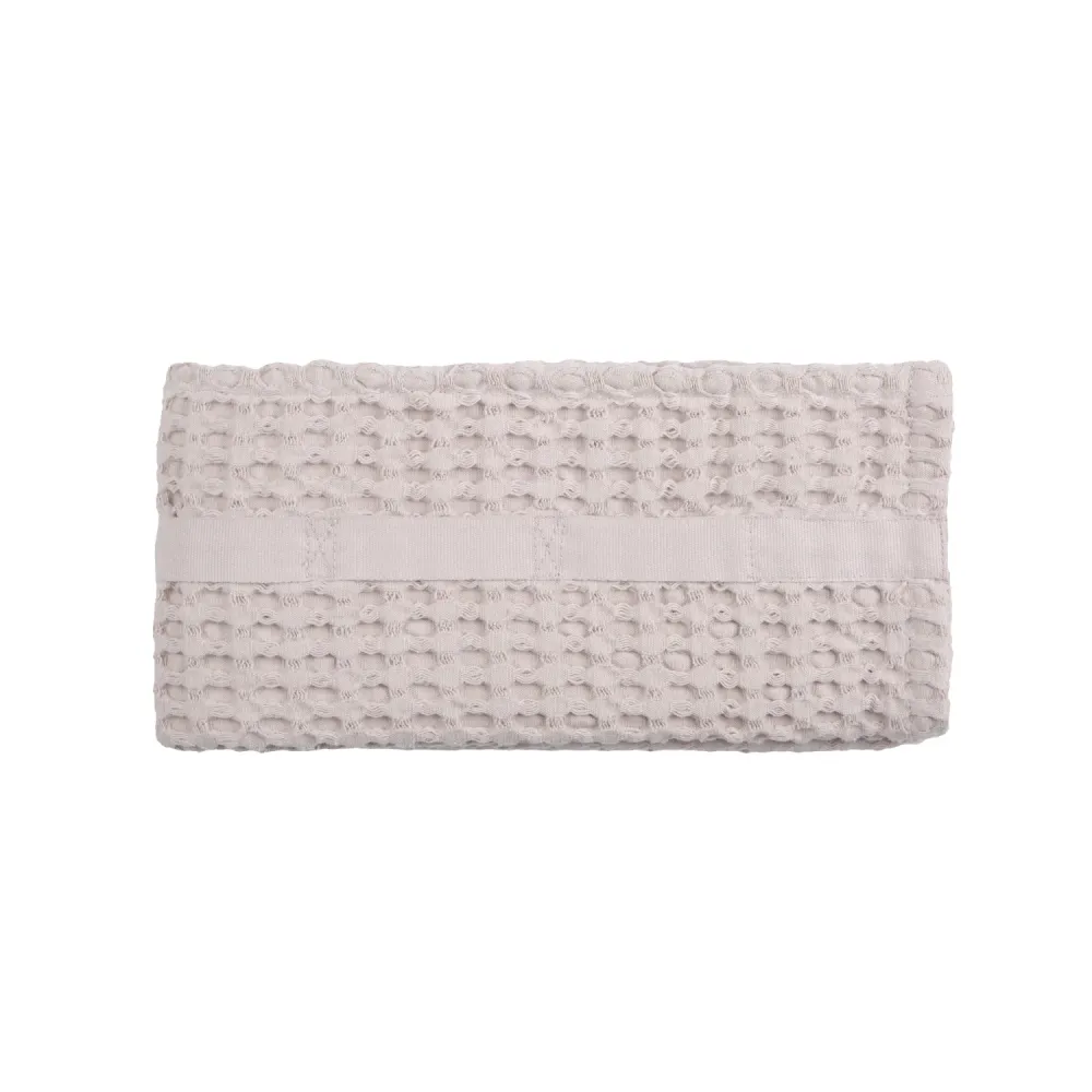 Big Waffle Towel 50x75cm Dusty Lavender Organic Cotton lana