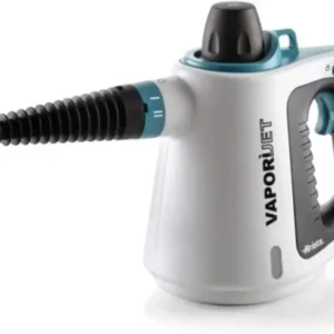 Ariete 4137 Vaporì Jet, Pistola Vapore, Caldaia Alluminio, 1050 W, 250 L , 3,5 Bar, Kit Accessori Incluso, Bianco