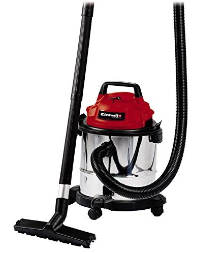 Einhell TC-VC 1812 S Aspiratutto Solidi/Liquidi, 1250 W, 80 Decibel, Rosso,...