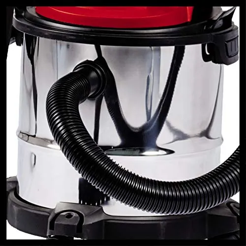Einhell TC-VC 1812 S Aspiratutto Solidi/Liquidi, 1250 W, 80 Decibel, Rosso,...