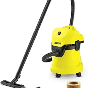 Kärcher 1.629-801.0 WD 3 Aspiratore Solidi-Liquidi, Vano Raccolta 17 l,...