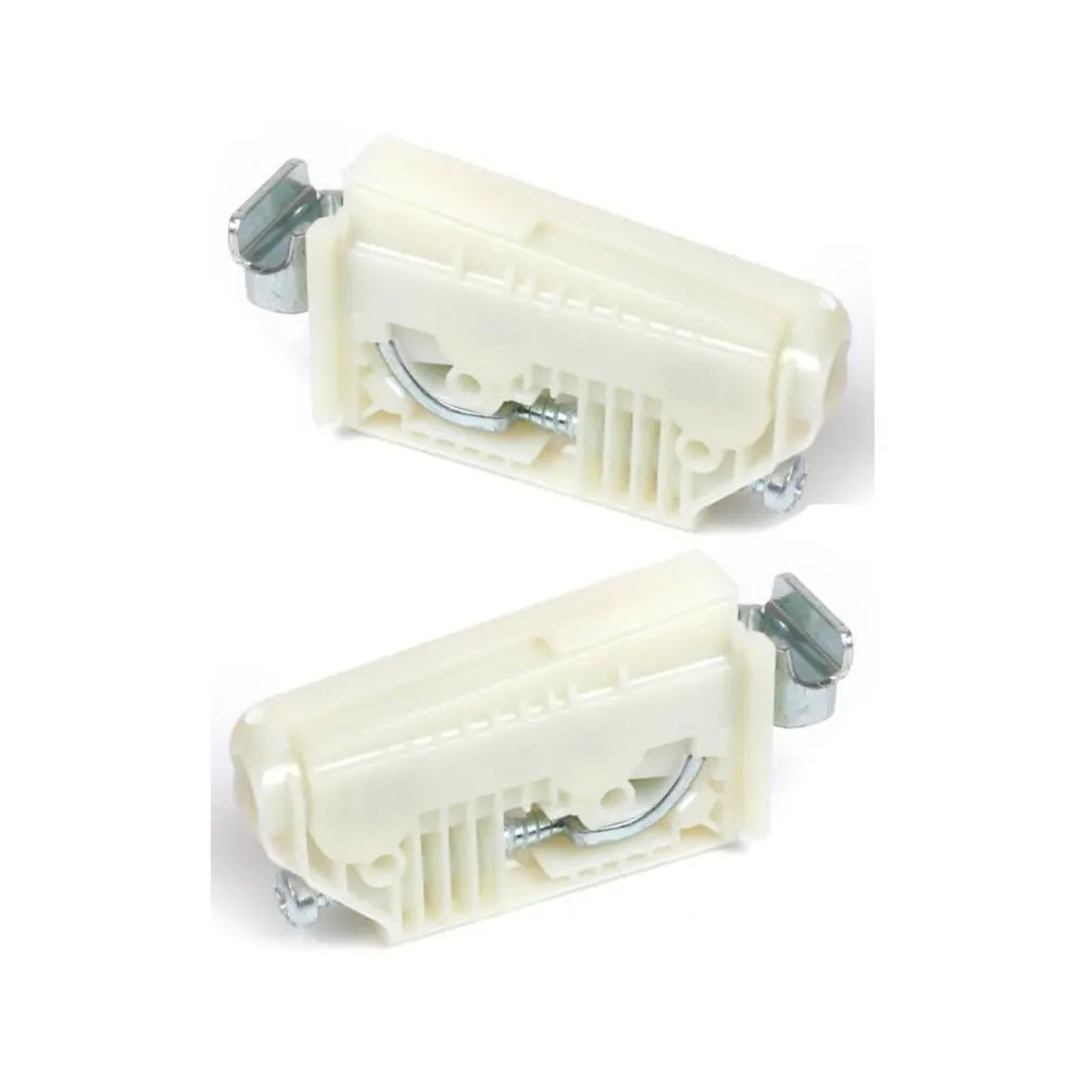 Bl attaccaglie regolabili bianco dx/sx (pz.2) - 6 bl