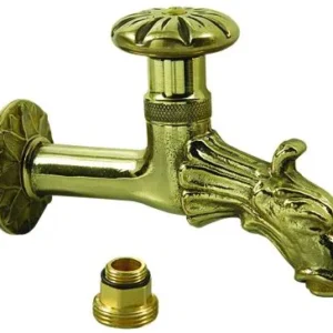 Rubinetto ottone volano 1/2"