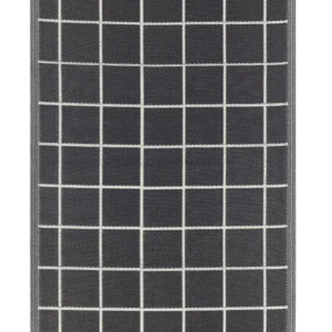 Tappeto da esterno bianco e nero 120 x 180 cm RAMPUR