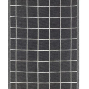 Tappeto da esterno bianco e nero 120 x 180 cm RAMPUR