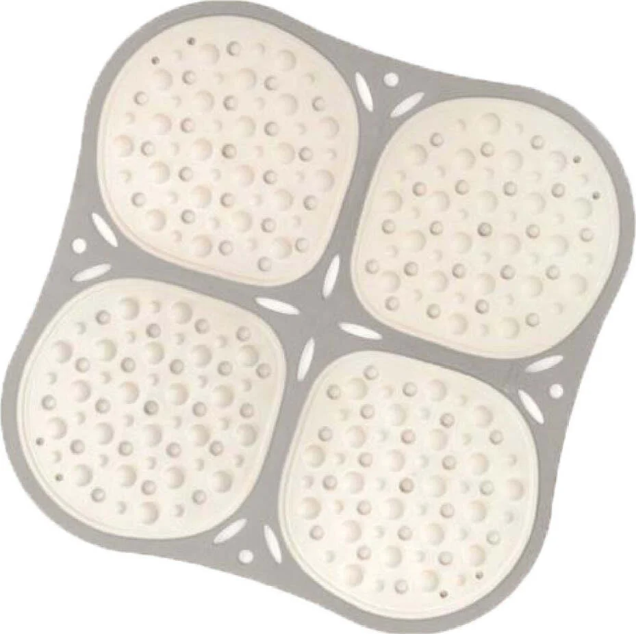 TAPPETO ANTISCIVOLO MASSAGGIANTE 'RELAX' cm 53 x 53 Bama