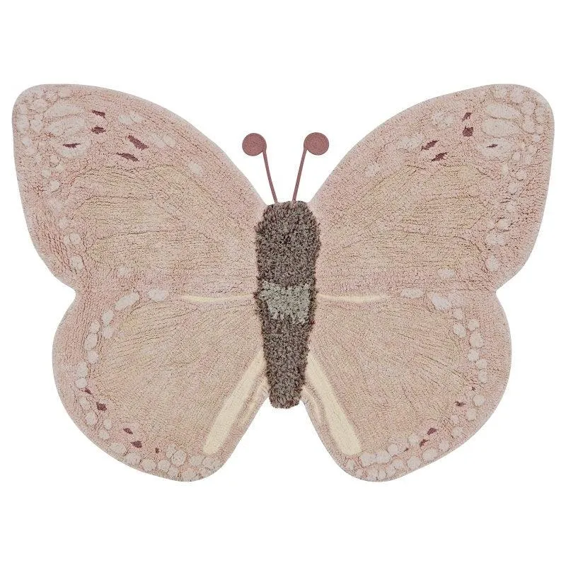 Tappeto Lavabile Bambino Farfalla